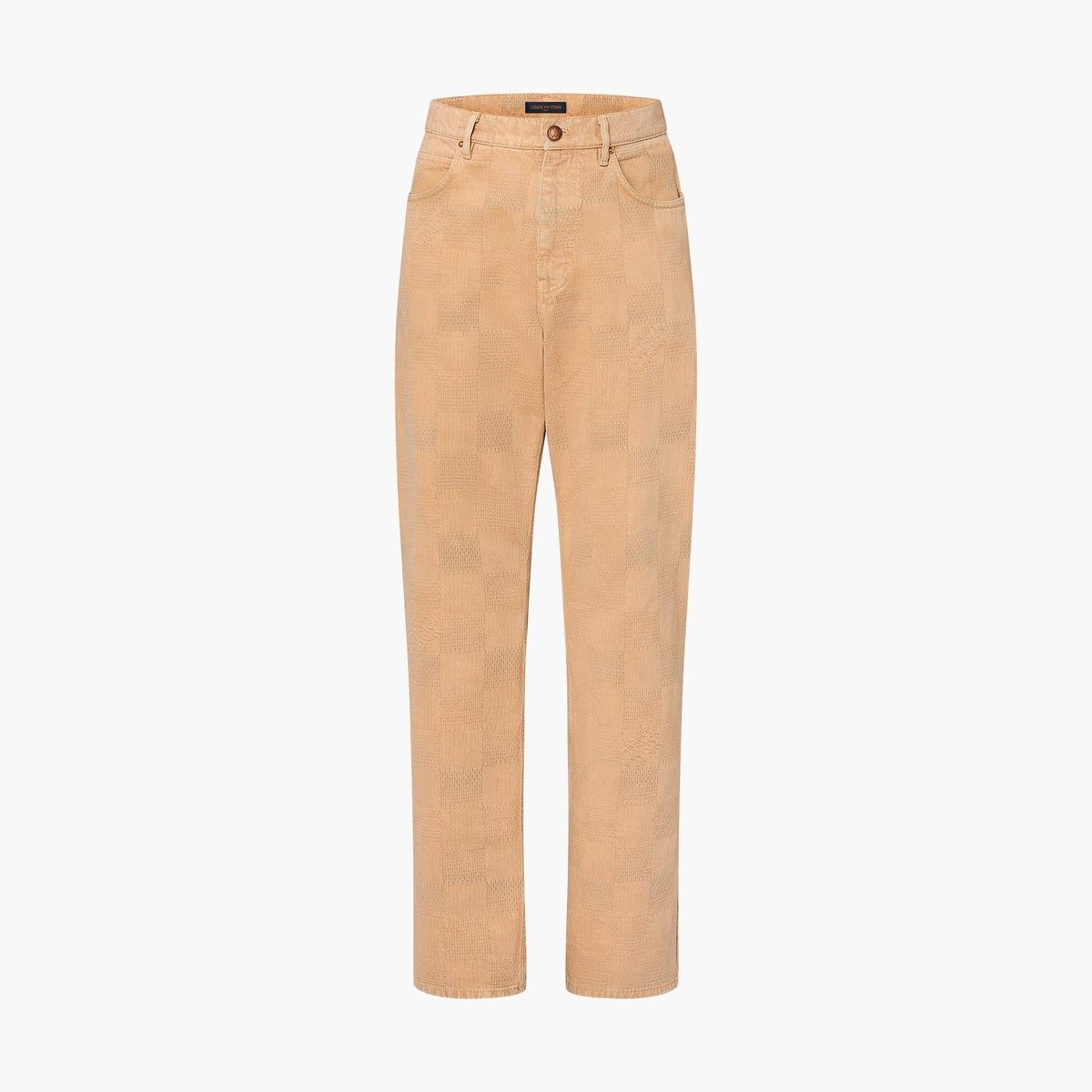 Pantalon Chic Damier sans col