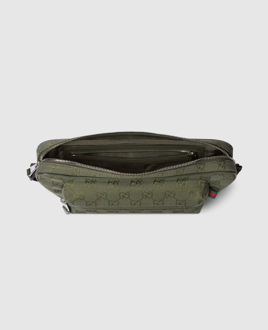 Sac à bandoulière en toile GG grand format