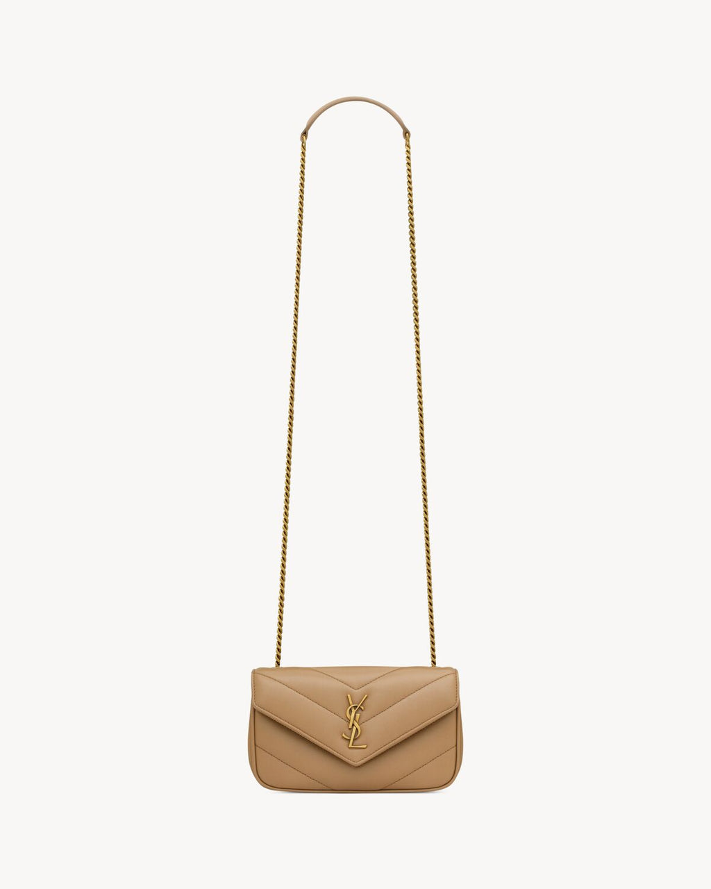 LOULOU MINI EN CUIR D'AGNEAU