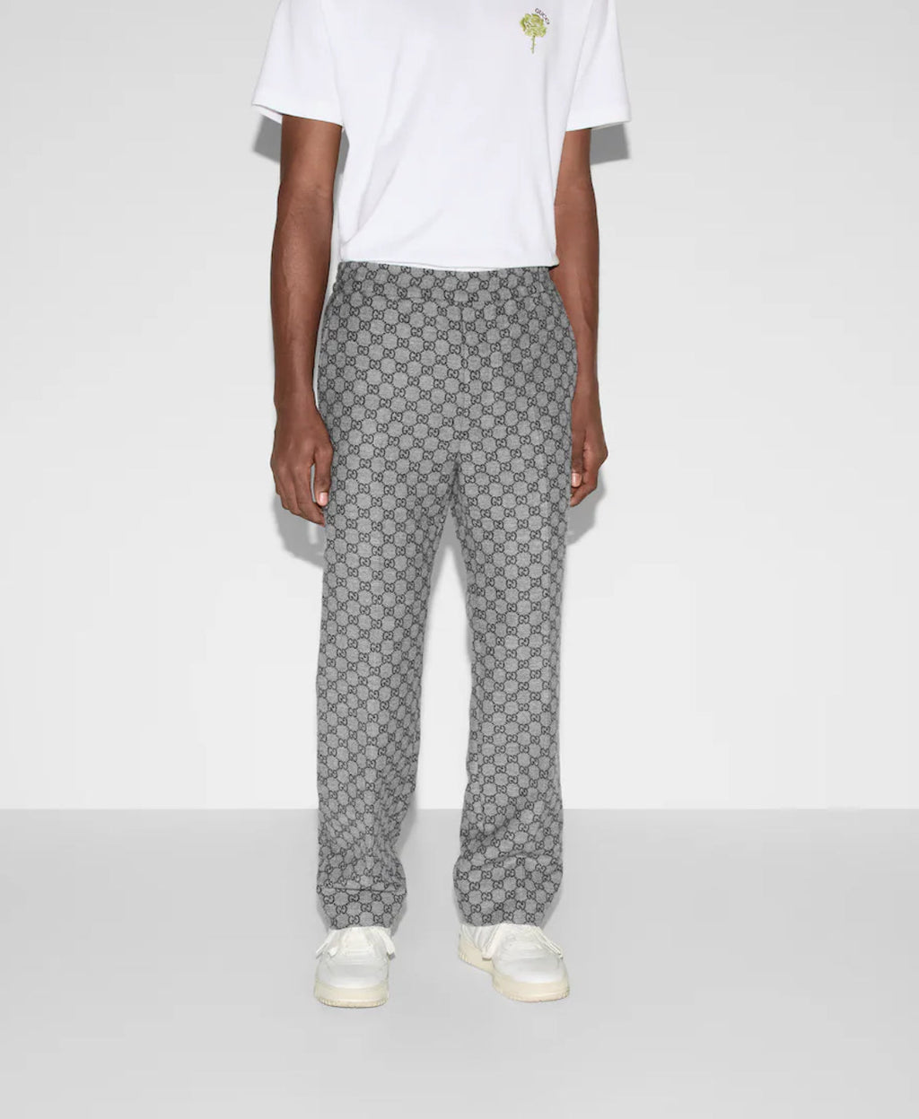 Pantalon en flanelle GG