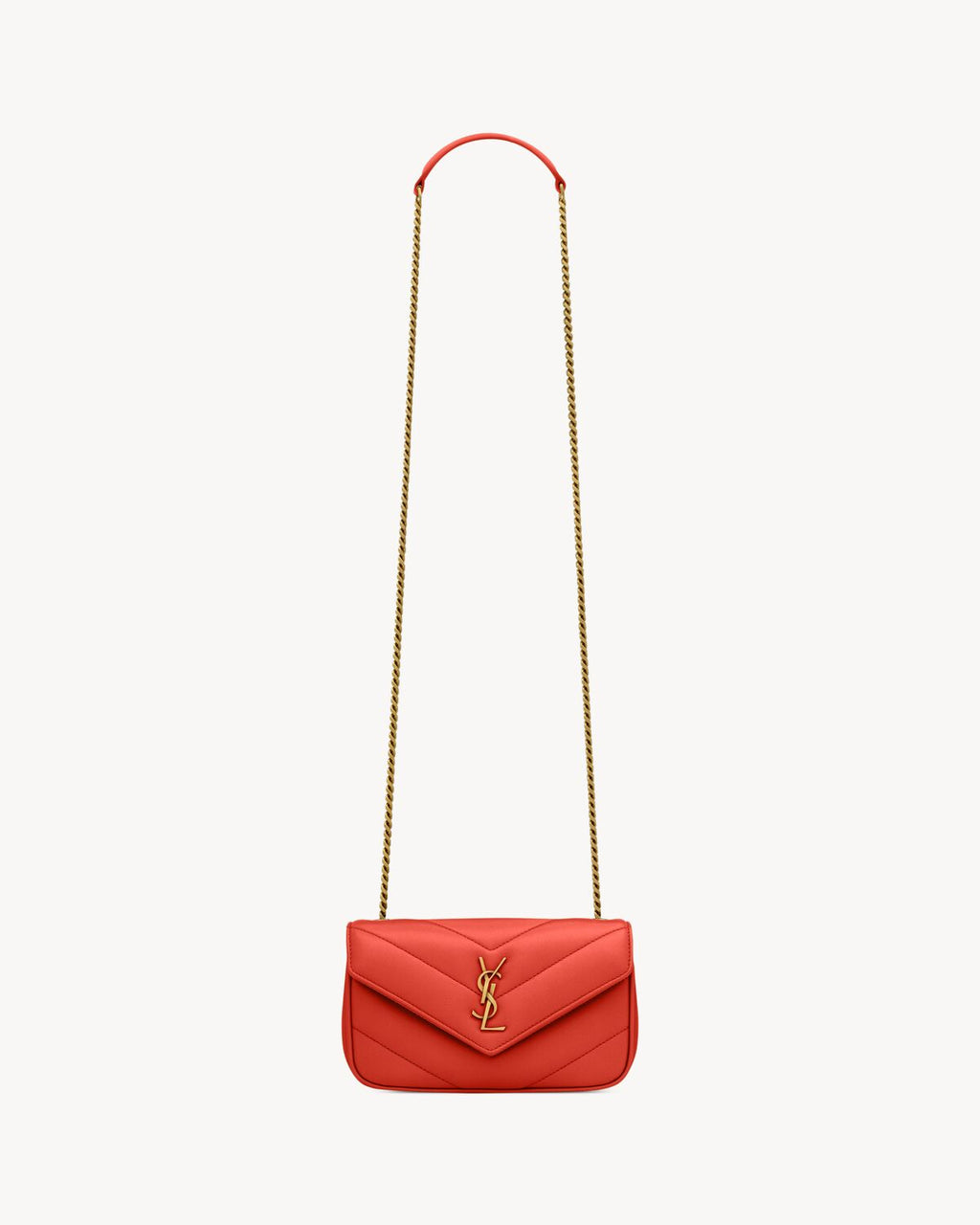 LOULOU MINI EN CUIR D'AGNEAU