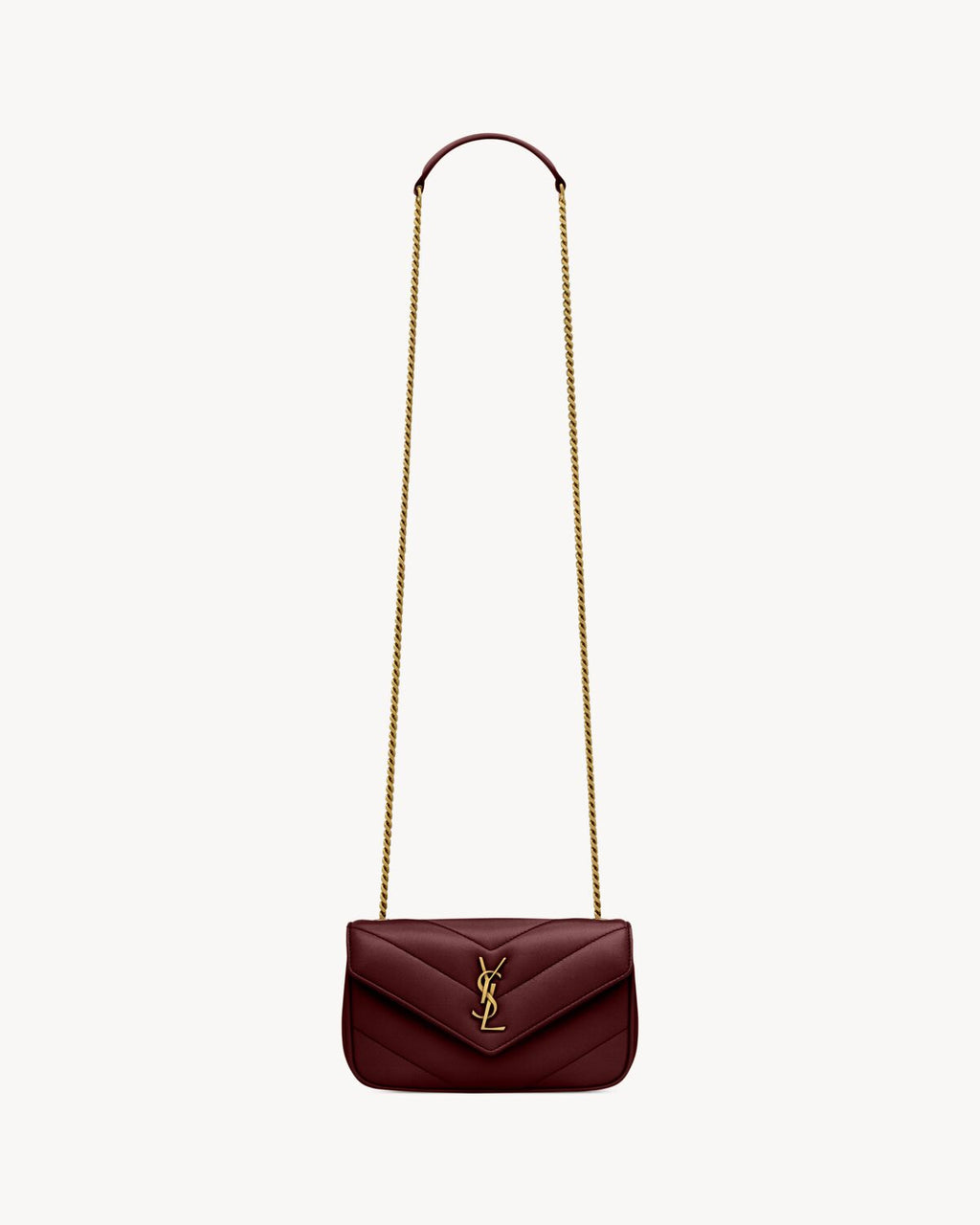 LOULOU MINI EN CUIR D'AGNEAU