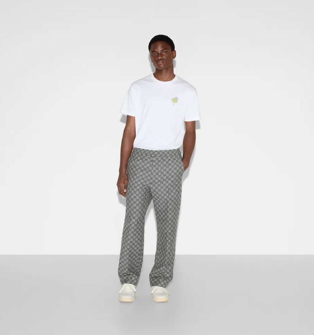 Pantalon en flanelle GG