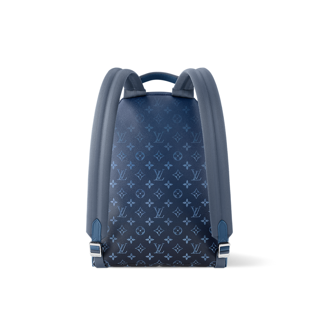Sac à dos Discovery PM Toile Monogram Bleu et noir