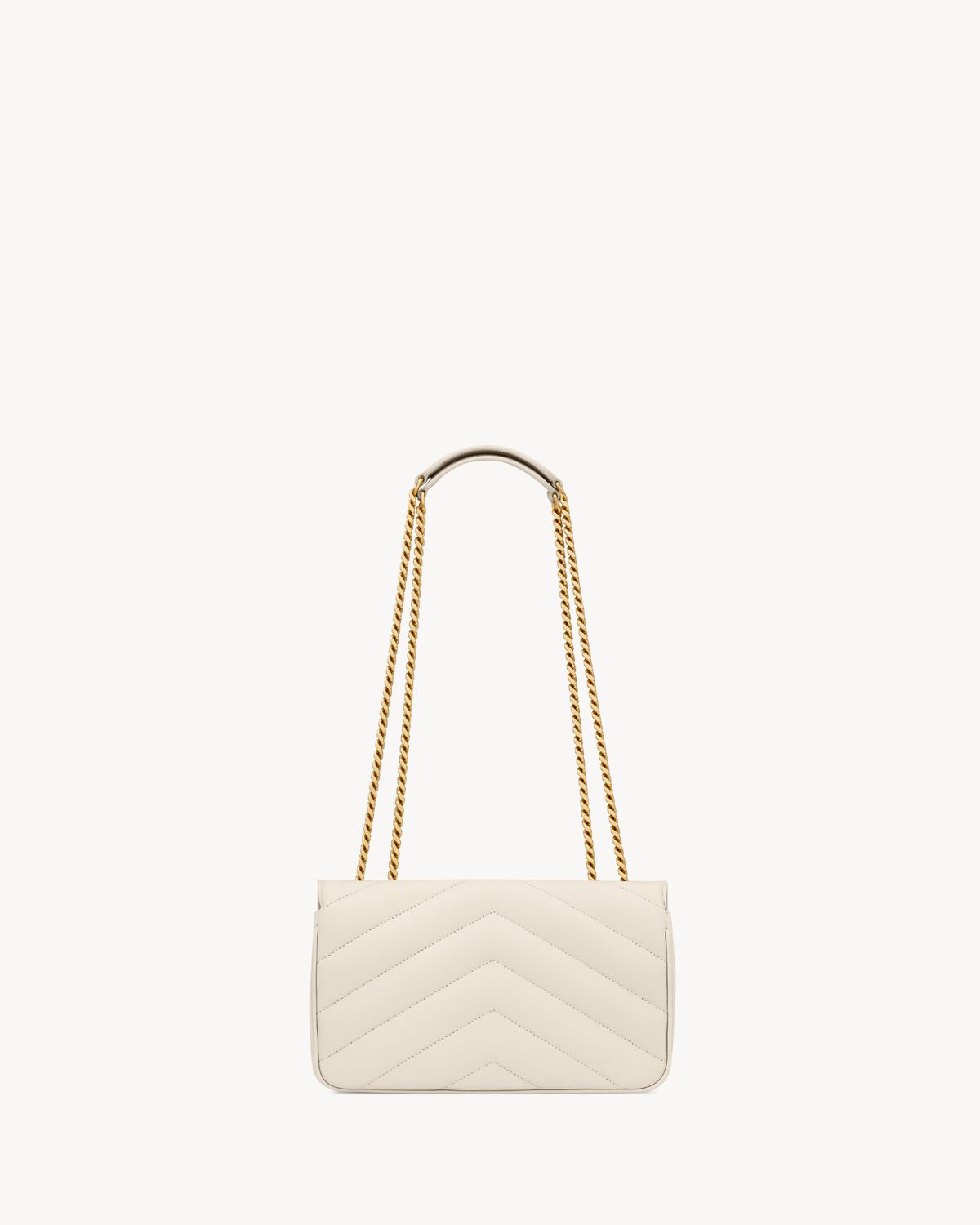 LOULOU SMALL EN CUIR MATELASSÉ