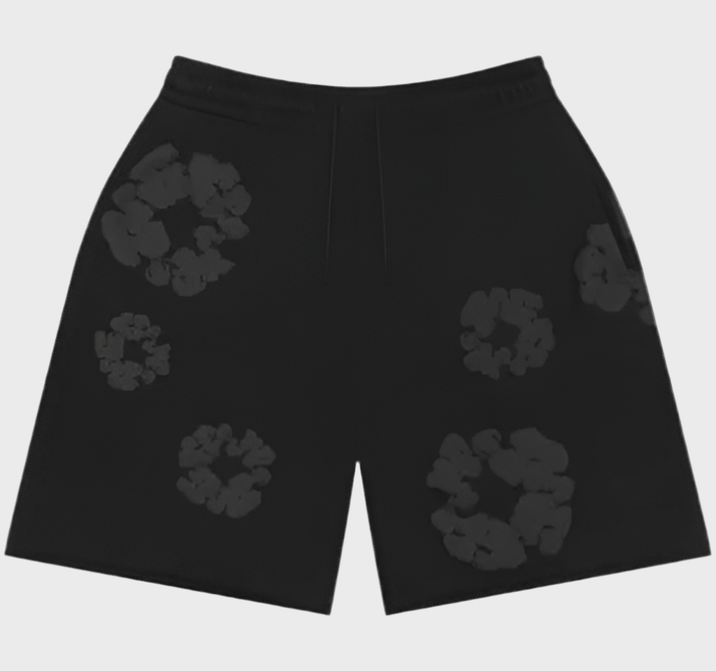 Short Denim Noir Full