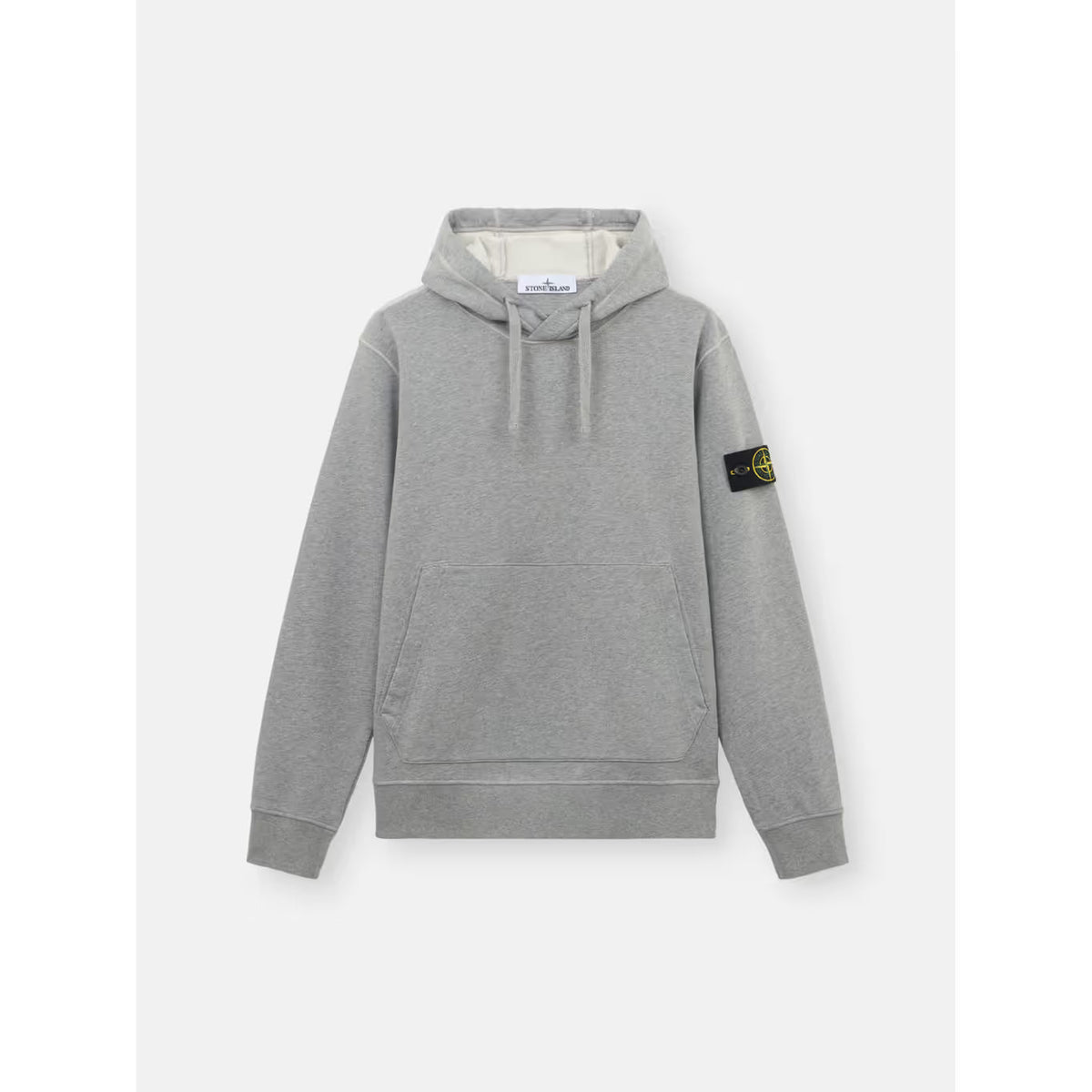 Sweat à capuche gris Stone