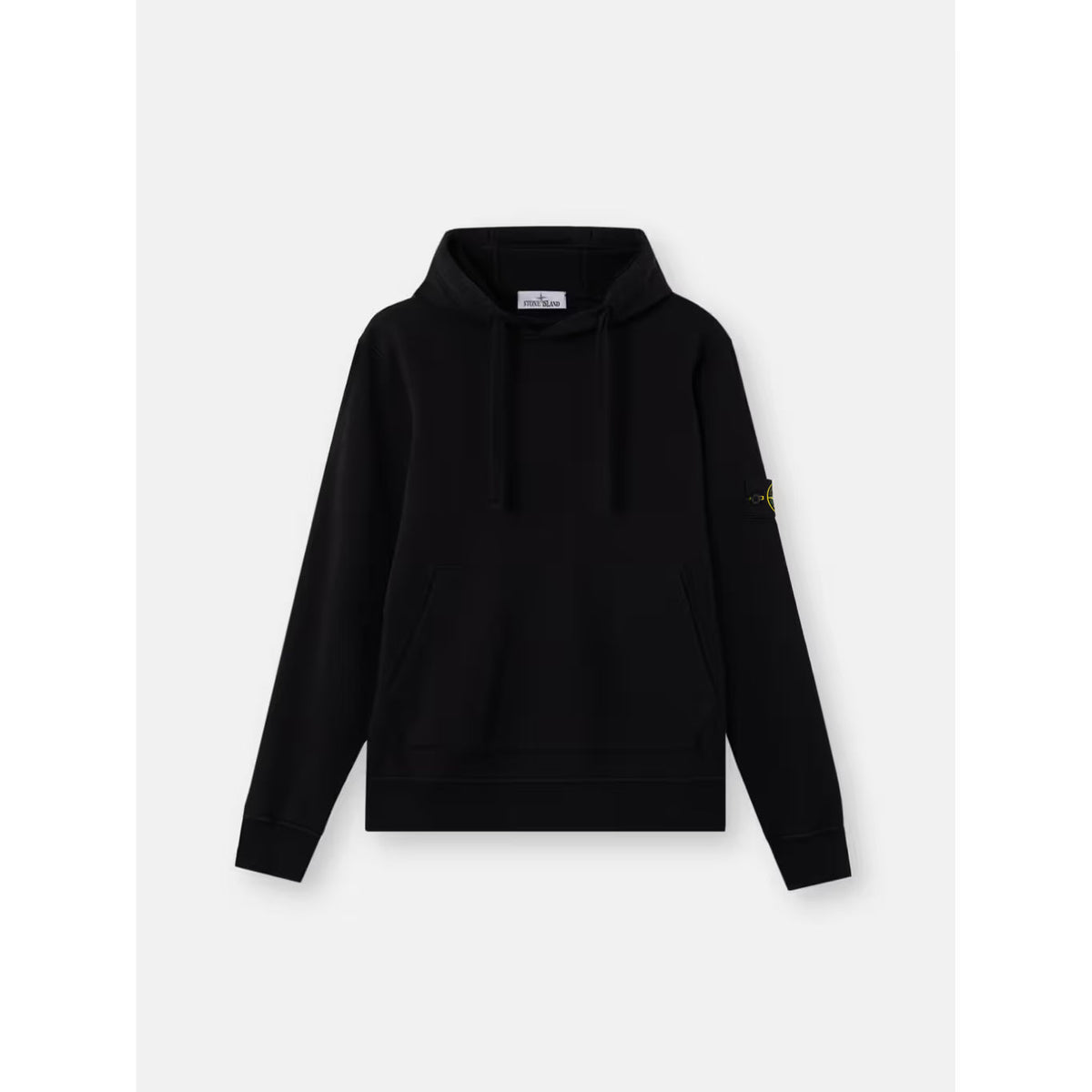 Sweat à capuche noir Stone