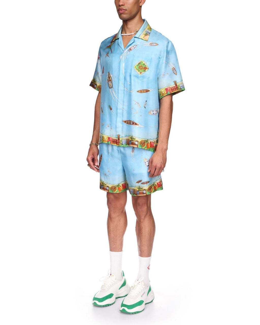 Maison Sur Piloti Silk Shirt