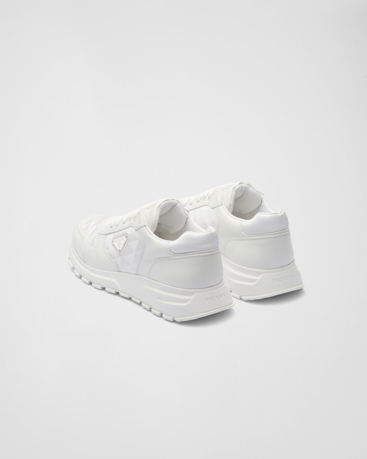 Basket Prada Blanc