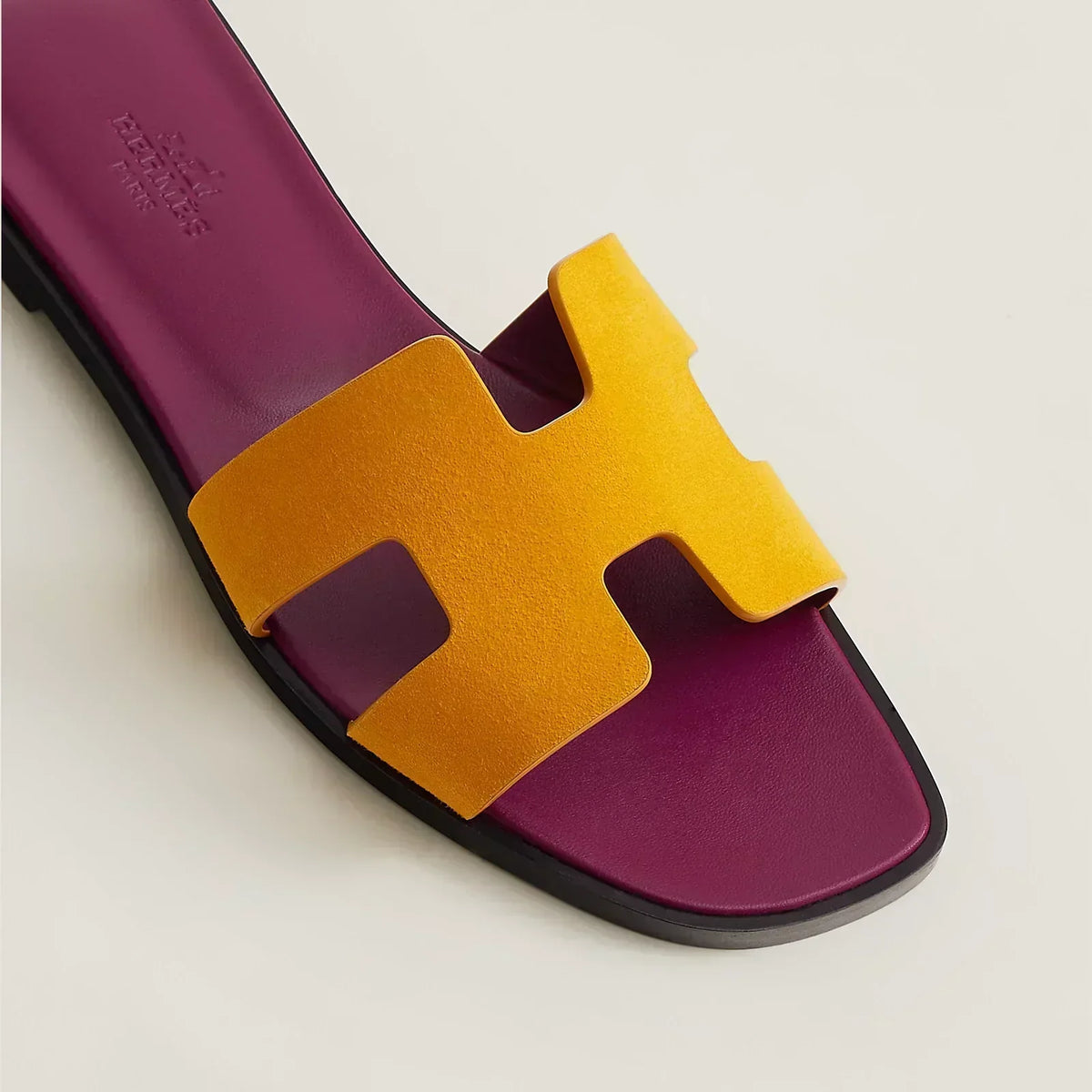 Sandales Oran - Jaune Topaze